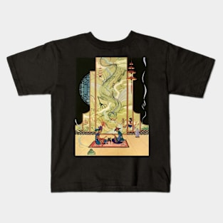 Aladdin illustration Kids T-Shirt